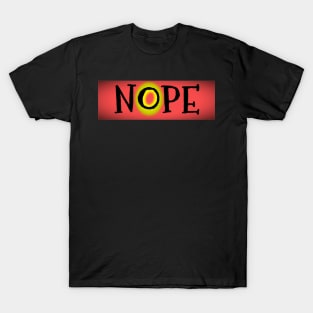 NOPE logo T-Shirt